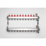 Kolektorius reguliuojamas su debitomačiais 10 žiedų Konveka