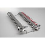 Kolektorius reguliuojamas su debitomačiais 11 žiedų Konveka