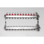 Kolektorius reguliuojamas su debitomačiais 11 žiedų Konveka