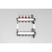 Kolektorius reguliuojamas su debitomačiais 4 žiedų Konveka