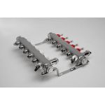 Kolektorius reguliuojamas su debitomačiais 5 žiedų Konveka