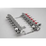 Kolektorius reguliuojamas su debitomačiais 6 žiedų Konveka