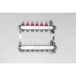 Kolektorius reguliuojamas su debitomačiais 6 žiedų Konveka