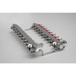 Kolektorius reguliuojamas su debitomačiais 8 žiedų Konveka