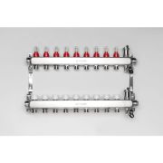 Kolektorius reguliuojamas su debitomačiais 9 žiedų Konveka