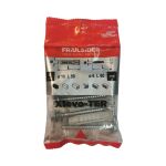 Ankeris nailoninis su varžtu 10x50. Pakuotė po 4 vnt.