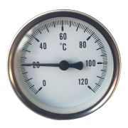 Termometras horizontalus 0-120 °C dm 63