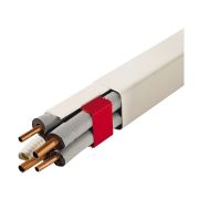 Plastikinis kanalas 80x60x2000 baltas