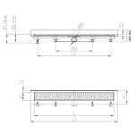 Dušo latakas CHUDEJ CH 650K2