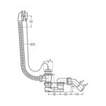 Sifonas voniai Viega 311537