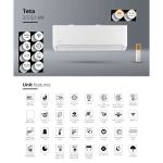 Vidinis sieninis įrenginys Rotenso Teta Multi HN -20°C (2,6/2,6kW)