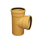 PVC trišakis Wavin, 110x110x90°