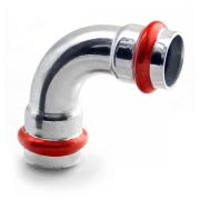 Alkūnė presuojamo anglinio plieno d18x90° v/v (M profilis) 